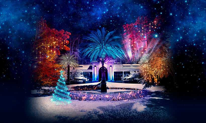 Jardín Botánico Madrid Navidad 2023: un oasis de luz y naturaleza