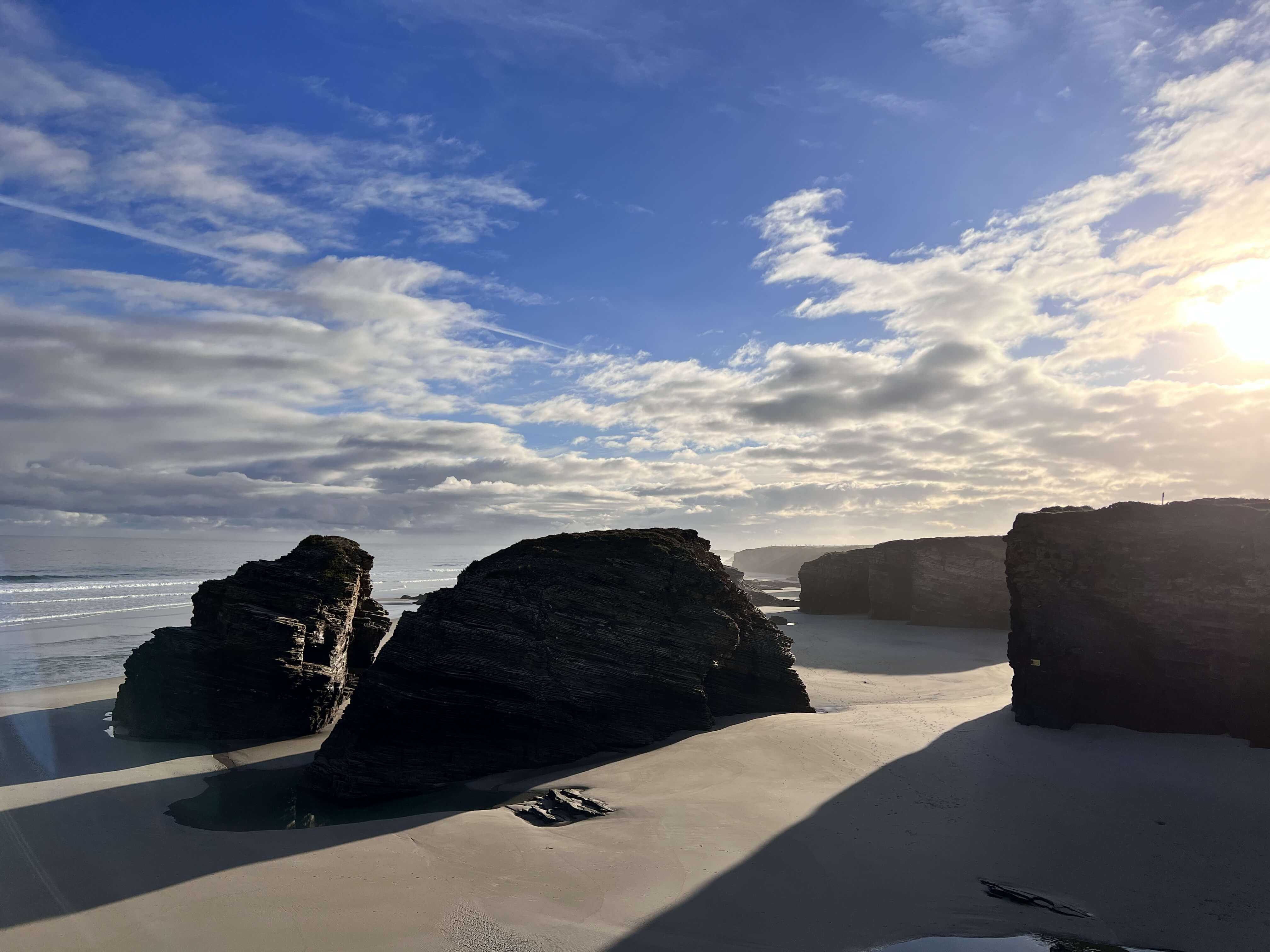 Mareas en Playa Las Catedrales