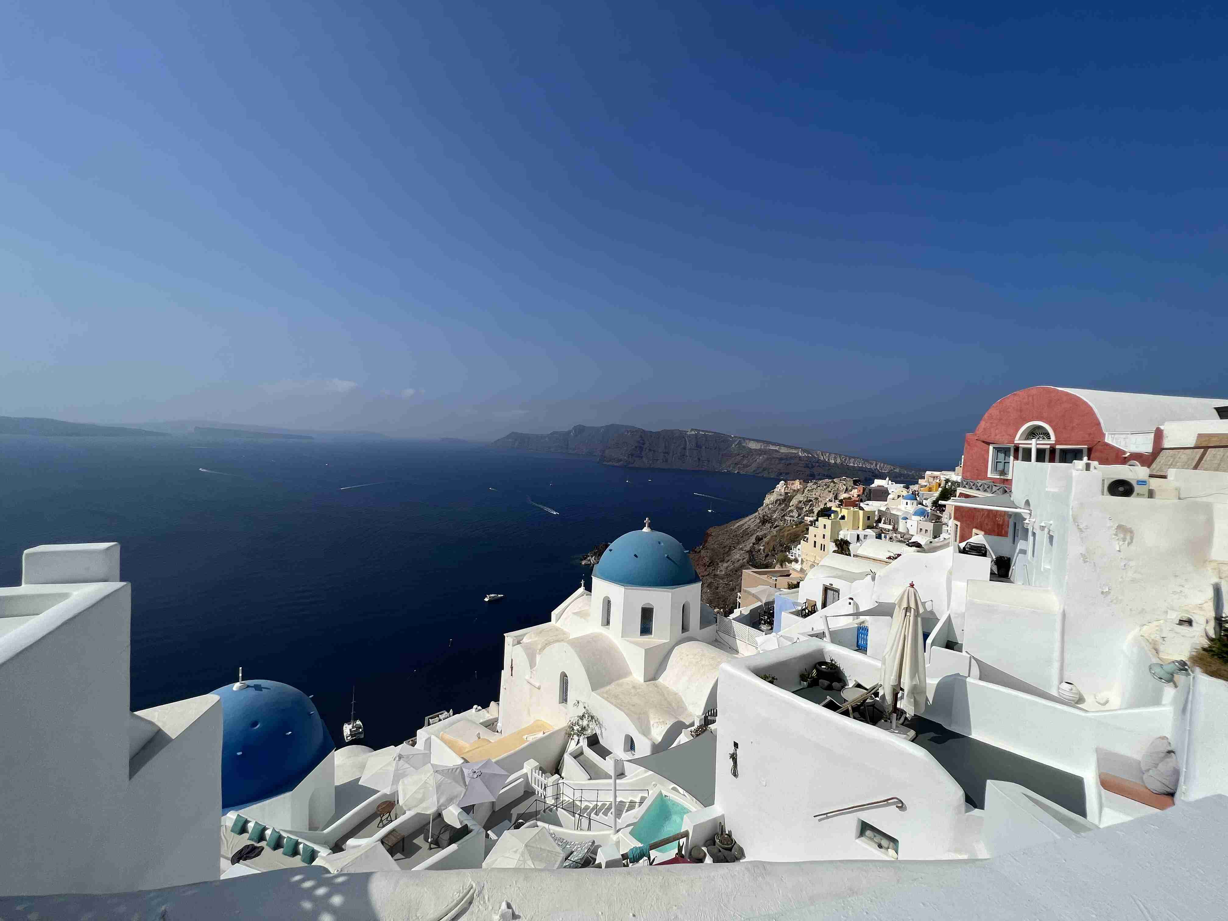 Oia en Santorini