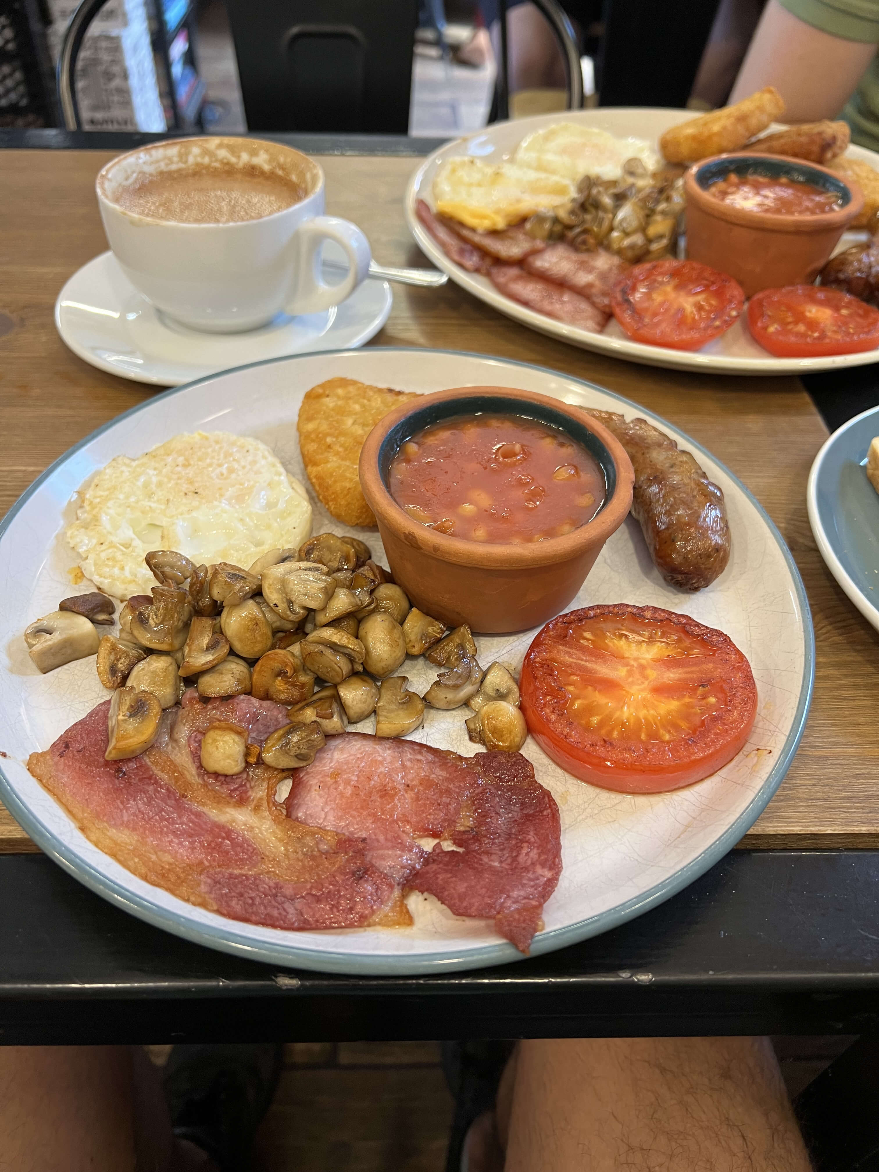 Desayuno ingles en Londres