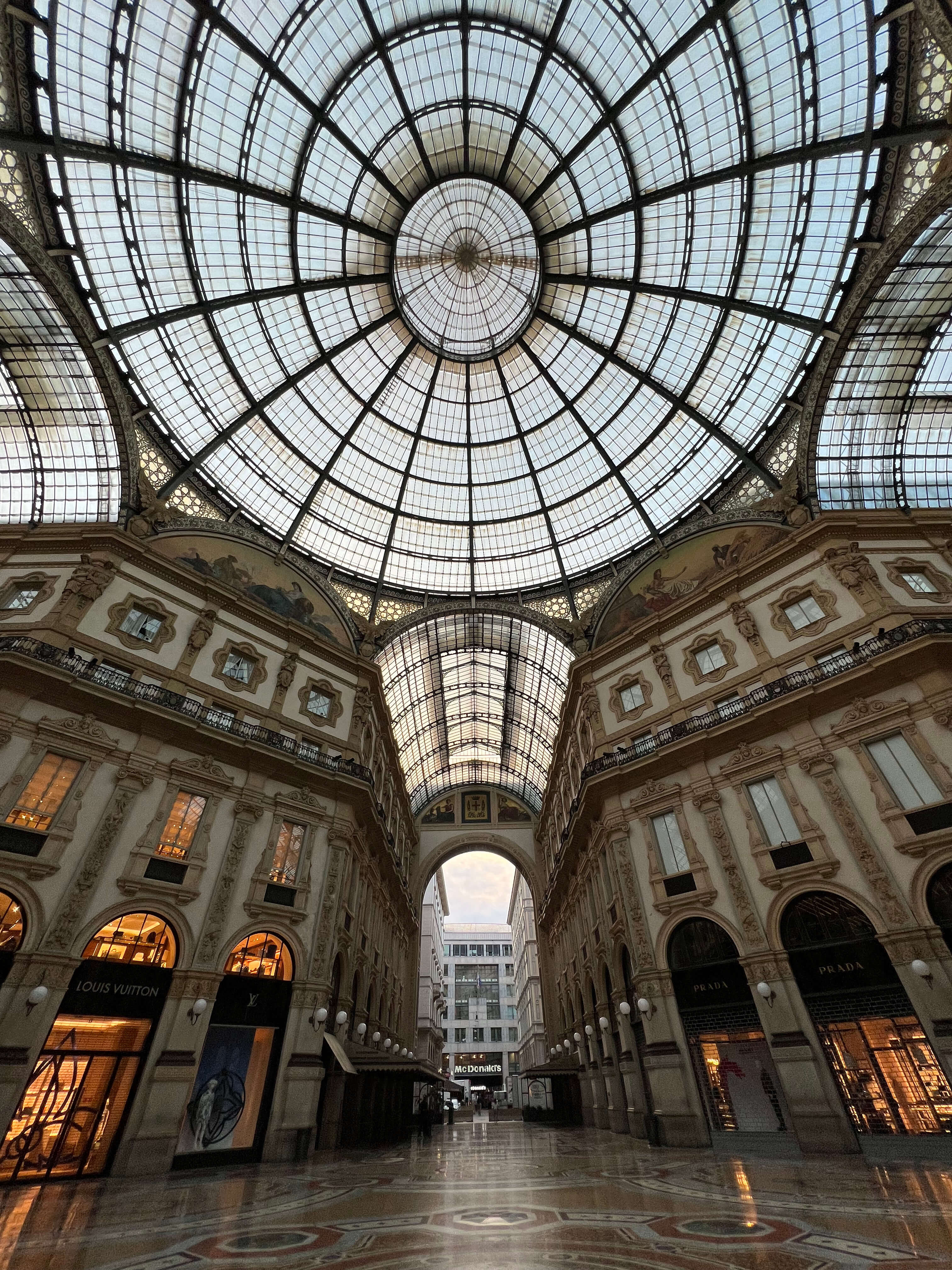 Galerías Víctor Manuel II en Milan