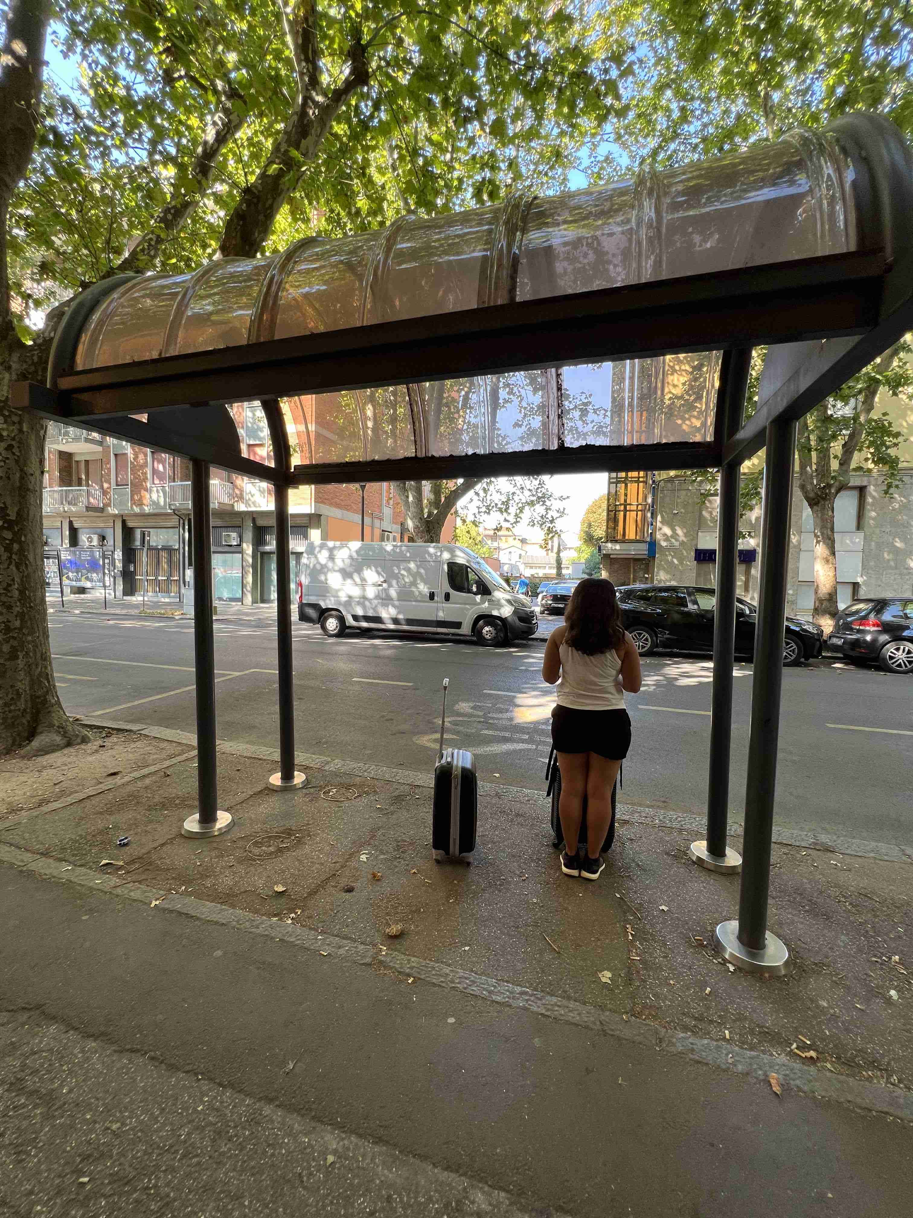 Autobús desde Ravenna al terminal de Cruceros