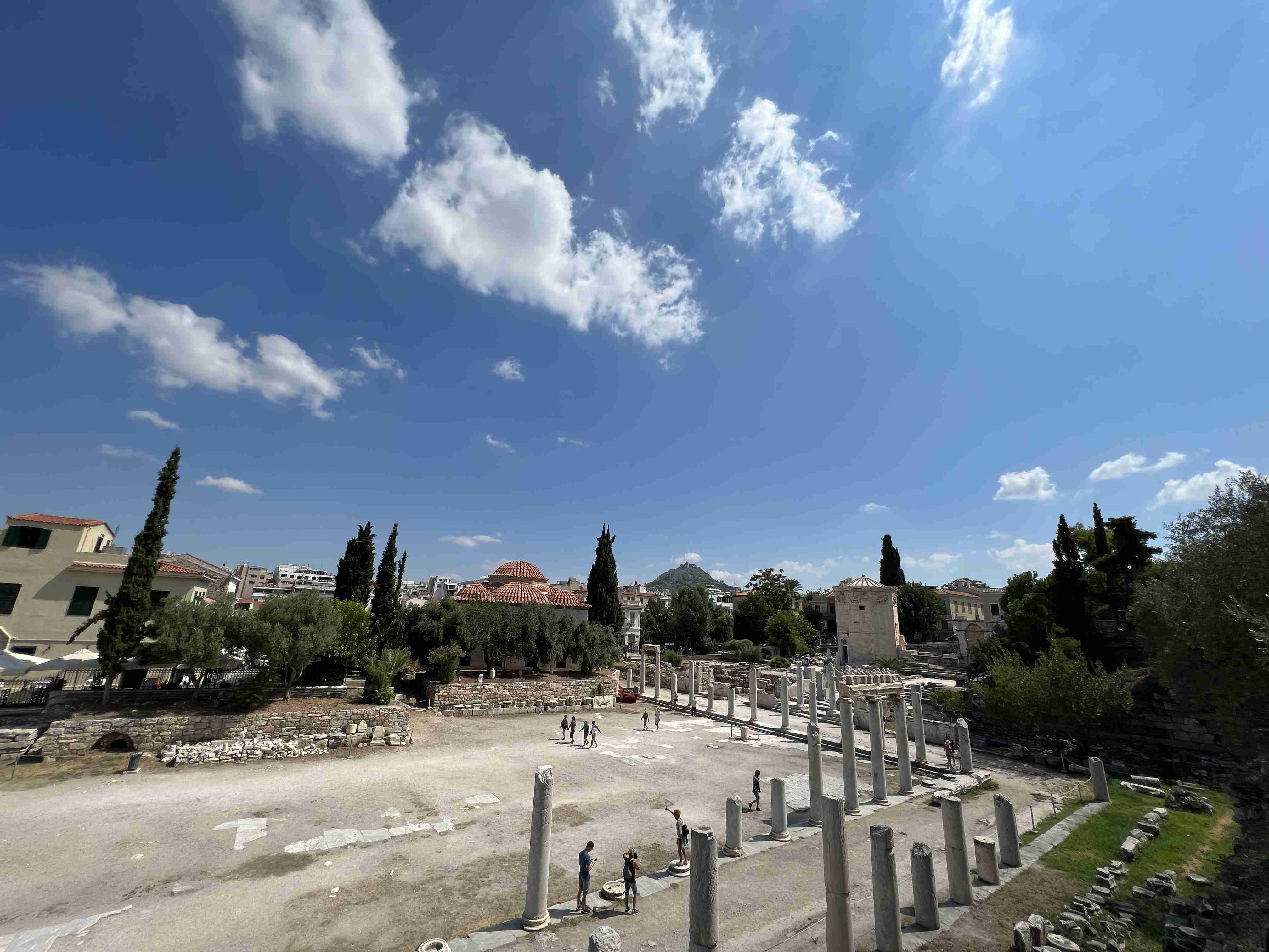 Ágora Antigua en Atenas