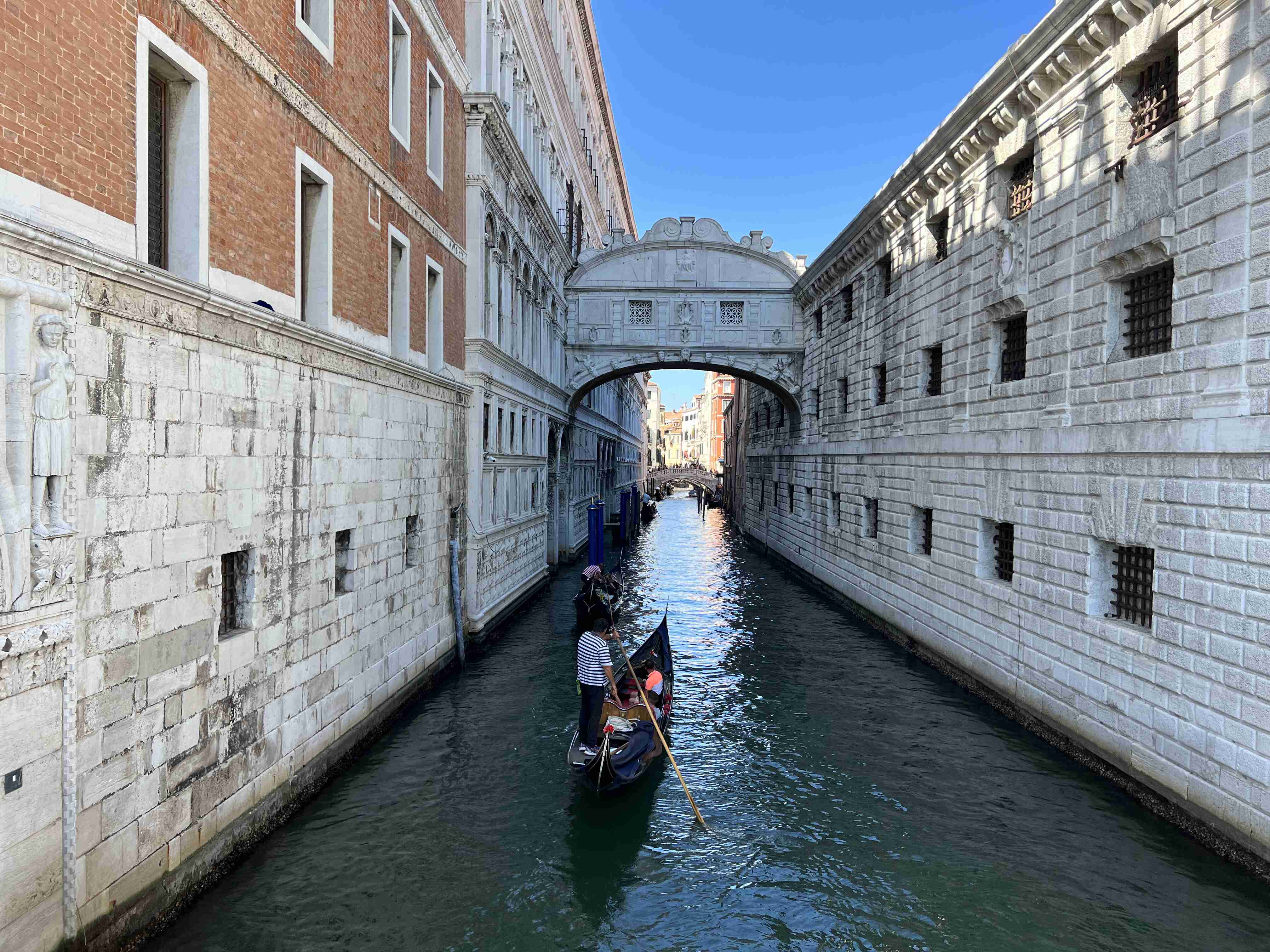 Puente de los Suspiros en Venecia