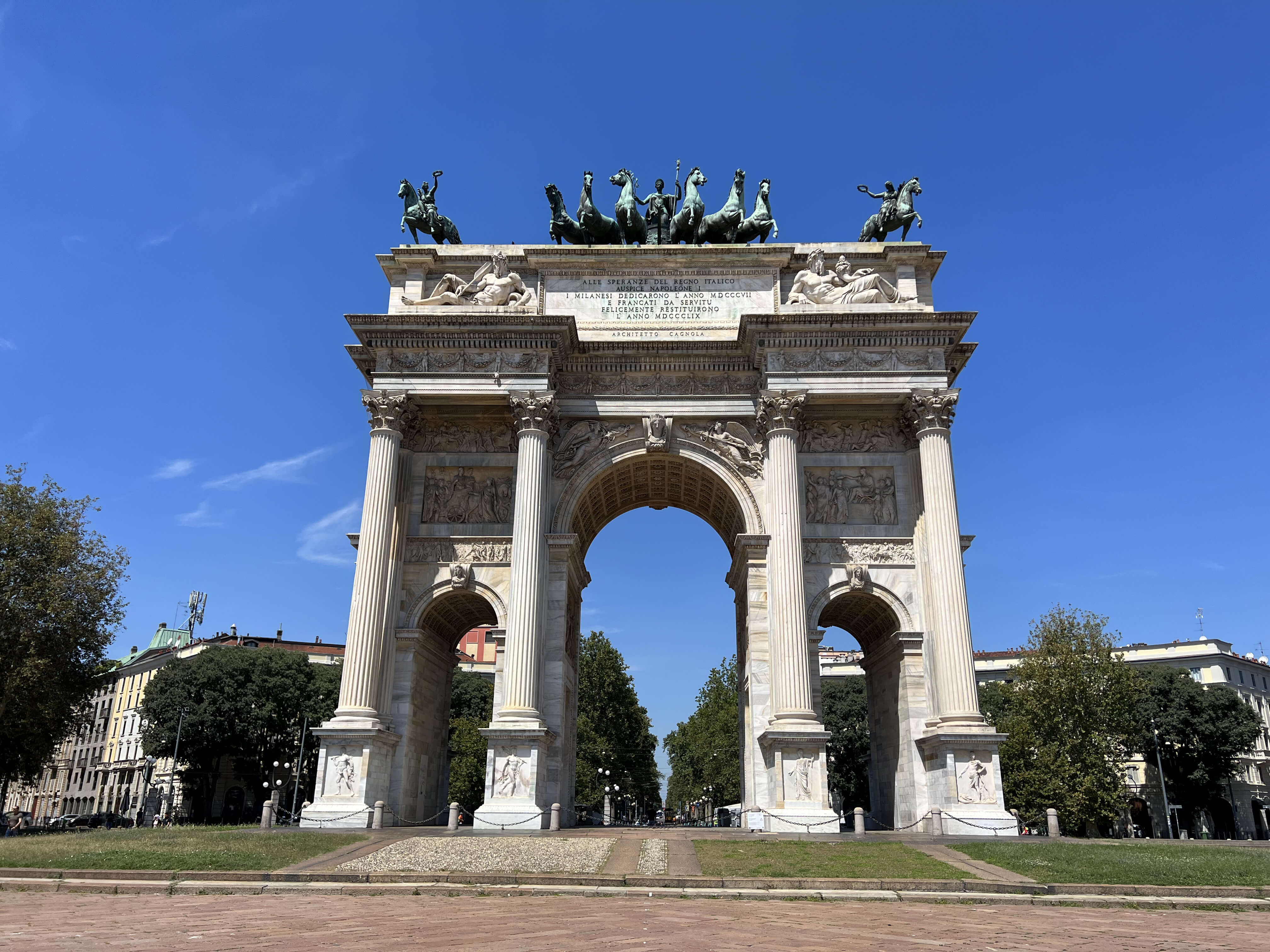 Arco della Pace en Milan